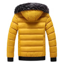 Jaqueta Puffer Masculina Capuz Forrado