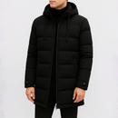 Jaqueta Puffer Masculina Alongada