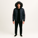 Jaqueta Puffer Masculina Capuz Forrado